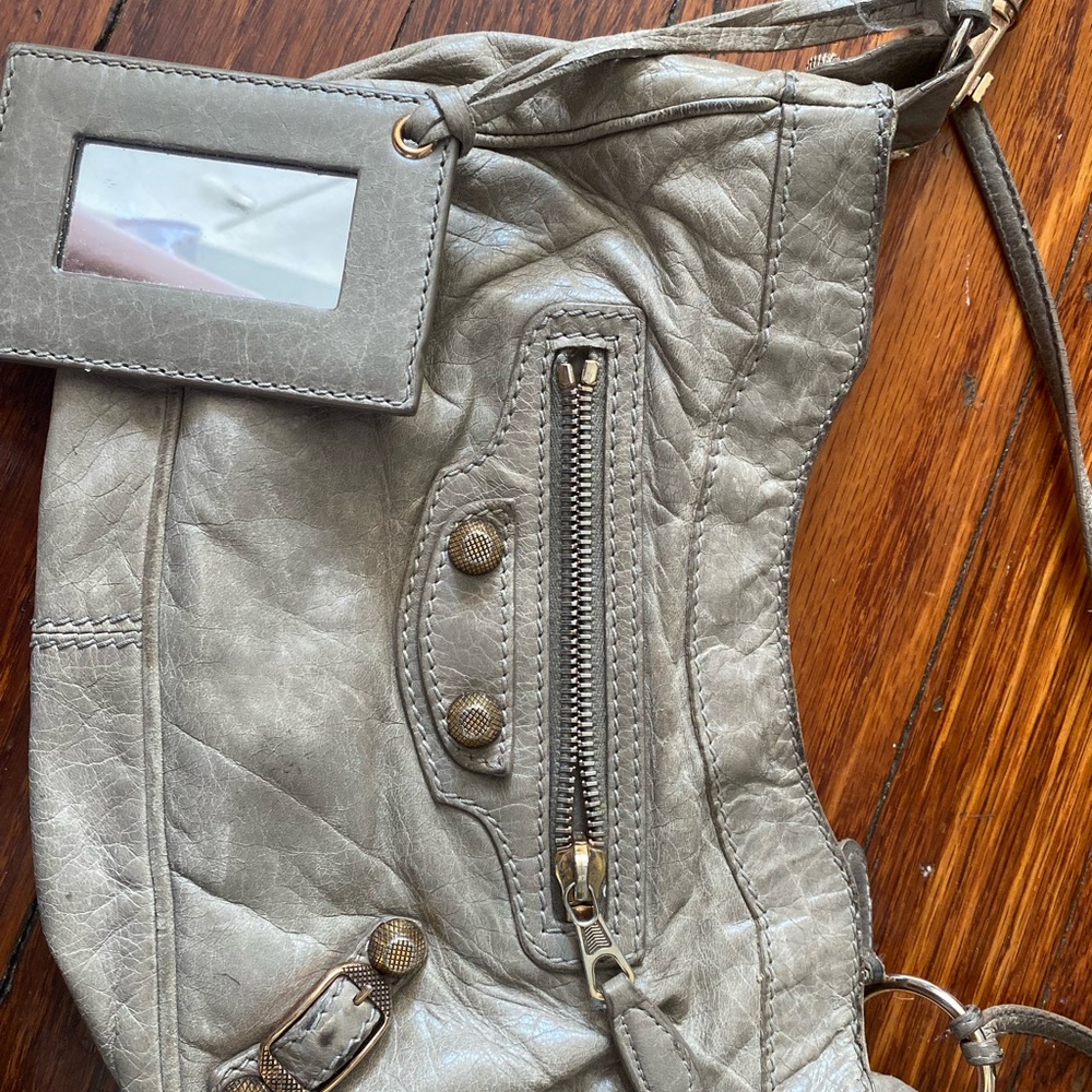 Balenciaga grey crossbody bag - Picture 2 of 7
